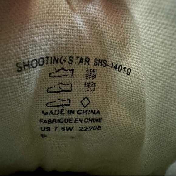 NWOB Taos Shooting Star | 7.5 Wide | Black/White Distressed - Picture 14 of 14